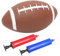 JUCHRZEY Teenager-Rugbyball, American Football, aufblasbares Kinderspielzeug, Fußbälle, rutschfest, Kleiner Rugbyball mit Aufblasgerät für den Kinderunterricht