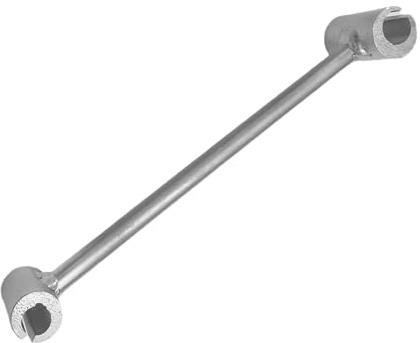 Türscharnierschlüssel, Türscharnier-Reparaturwerkzeug - Verstellbares Schraubenschlüssel-Ausrichtungswerkzeug - 14–25 mm Scharnier-Einstellschlüssel, Stahl-Handwerkzeugschlüssel für Brandschutztüren i