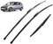 Autowischer Scheibenwischerblätter Vorne Und Hinten Für Opel Zafira B 2005–2011, 28+22+14 Scheibenwischer
