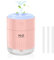 SZO Mini Humidificador de interior con luz LED, función de apagado automático y dos modos de nebulización Adecuado para su uso en coches, dormitorios y oficinas