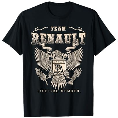 Team Renault Lifetime Member - Renault Name T-Shirt