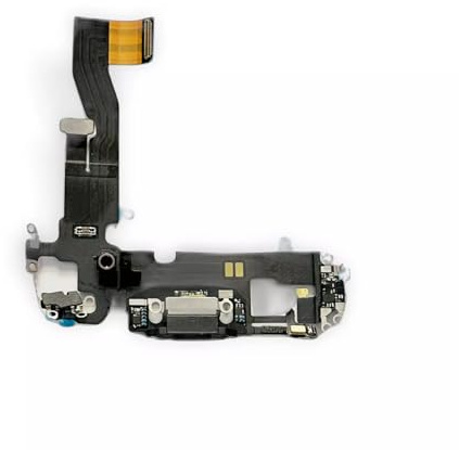 SRJTEK Für iPhone 12 Ladebuchse für iPhone 12 Pro USB Dock Connector für iPhone 12/12 Pro Flex Kabel Ladeanschluss Ersatz mit Kits