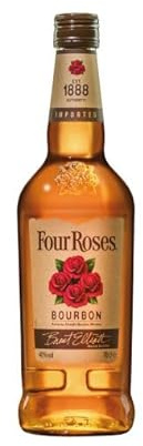 Four Roses Bourbon Whiskey, 40% vol., 0,7 Liter, Weicher Vielseitiger Bourbon für Cocktails