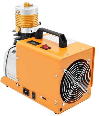Pompa aria ad alta pressione 30MPA, Compressore 1.8KW 2800RPM, Gonfiaggio PCP Officina Immersione Pneumatici Test Industriale, 26.4gal/min, Raffreddamento Acqua, Sicurezza, Portatile