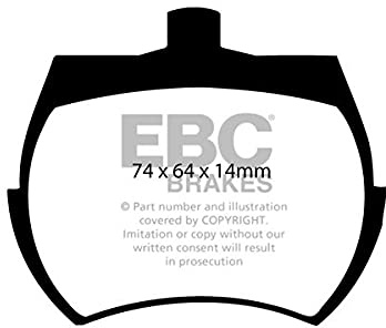 EBC Brakes DP4127R Yellowstuff Bremsbeläge