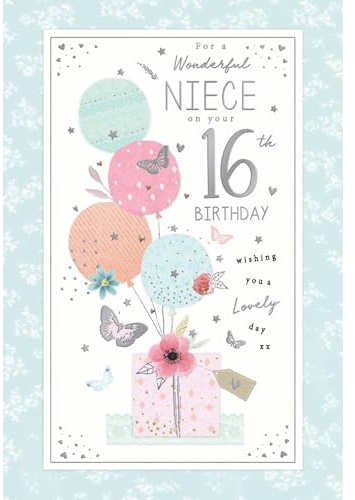 For A special Niece on your 16th Birthday