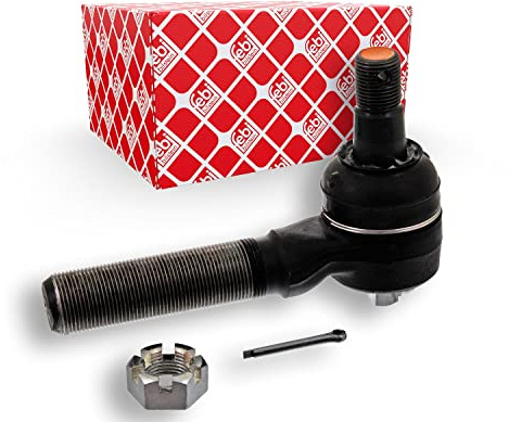 febi bilstein 43201 Spurstangenendstück mit Kronenmutter und Splint, 1 Stück