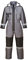 Portwest S585 Men's Hi Vis Winter Work Overalls Waterproof Protective Boiler Suit 300D Polyester Coveralls Durable Thermal Lined Workwear Rain Suit Grey, XX-Large