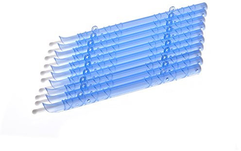 TURBO PRODUKTE 10 Stk. Verschlussclips - Länge 15 cm - Wiederverwendbar,100% Luftdicht und Gefrierfach geeignet - Tüten & Beutel - Lebensmittelgerecht