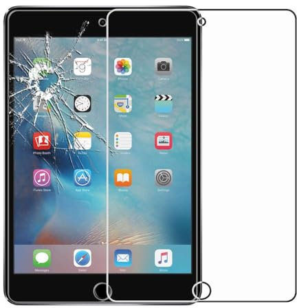 ebestStar - Vetro Temperato Compatibile con iPad Mini 2019 (Mini 5), iPad Mini 4 2015 Protezione Schermo Pellicola, Anti Shock Anti Rottura Anti graffio [iPad: 203.2 x 134.8 x 6.1mm, 7.9'']