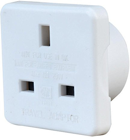 Pro Elec 1518B WHT UK to Australia Travel Adaptor