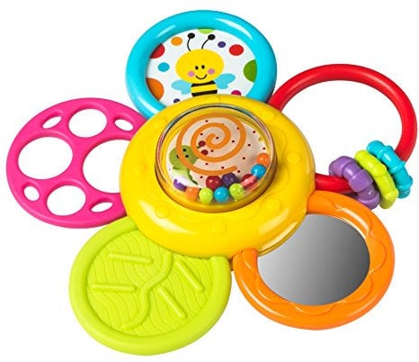 WINFUN 44526 Beißring und Saugnapf, Mehrfarbig