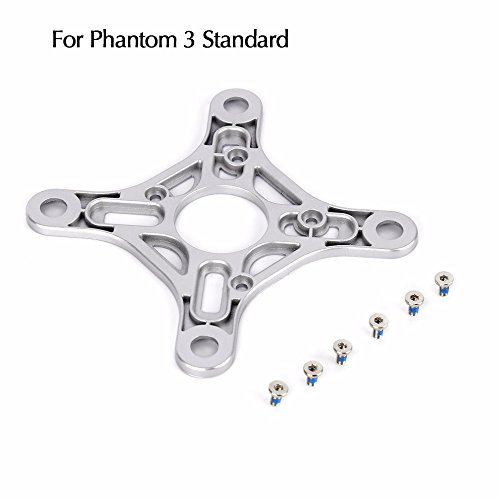 iMusk Gimbal Schwingungsdämpfer Montageplatte Stoßdämpfende Dämpfungsplatte für DJI Phantom 3 Drone Zubehör (Für Phantom 3 Standard)