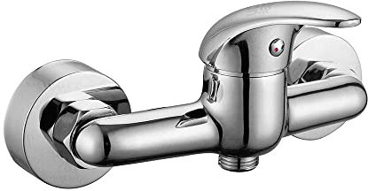 DP Grifería GS10082 Grifo Monomando de Ducha, Plata