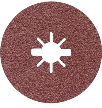 Bosch Professional Fibre Sanding Discs Expert (for Metal, X-LOCK, R444, Diameter 115 mm, Grit Size 36, Bore Diameter: 22.23 mm), 1 disc