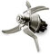 GECASA Gruppo lame TM31 in acciaio non originale (TM31)
