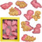 8 Stück Dino Ausstecher Dinosaurier Keksausstecher Cookie Dough Ausstechformen Set Plätzchen für Tortendeko Cookie, Keksteig, Gebäck, Kuchendekoration