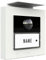 m-e VS-21 W Vistasmart iP Video-Türsprechstation aus weiß beschichtetem Aluminium | Türklingel mit Kamera und RFID | Klingel mit Kamera, WLAN/LAN | Video Türklingel Eingangsüberwachung IP44
