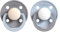 Rebael Fashion Schnuller | 2er-Pack | Naturkautschuk/Latex | Hergestellt in Dänemark | BPA-Frei | Sauger in Kirschform | Stormy Pearly Elephant/Cold White Pony, Größe 1 (0-6 Monate)