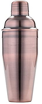 Shaker Cocktail Coctelera con Filtro Incorporado Steería de Acero Inoxidable Barmin Tool 18oz Barraza Shaker Perfecto for Mezclar Margarita, Manhattan y Otras Bebidas Kit Coctelera (Color : Antiqure