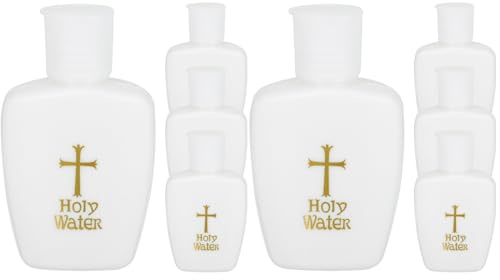 Amosfun 2 Sets Schicke Dekorative Weihwasserflaschen Für Hochzeitsfeiern Elegantes Design 4 Stück X 2