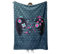 Gaming Kuscheldecke Gamepad Flanell Decke Spielkonsolen-Muster Fleece Decke Flauschig Weich und Warme,Für Gamer Teens Erwachsene (Style B, 150x200cm)