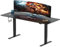 SANODESK 160 * 60cm Gaming Electric Standing Desk Gaming Desk Height Adjustable Large Studio Computer Desk Sit Stand Desk with Memory Smart Pannel