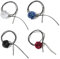 4 Pezzi Collana Girocollo Fiori, Collana Fiore Rosa Collana Girocollo con Fiore Gotico Collane con Fiori in Tessuto, Accessorio di Moda.