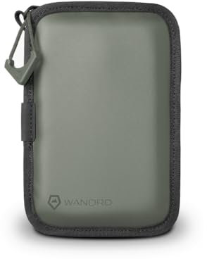 WANDRD Memory Card Case - Durable SD, Micro SD Card Holder for Creators | Camera Accessories & Electronics Organizer for Travel (Wasatch Green)