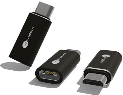 USB C auf Micro USB Adapter 2 Stück, für Datentransfer und zum Aufladen, kompatibel mit Kindle eReader, Samsung, LG, Xiaomi und viel mehr