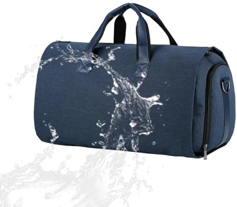 Garment Duffle Bags For Travel, Convertible Carry- Garment Bag, 2 In 1 Waterproof Travel Suit Bag, 52x28x32cm Waterproof Duffle Bag with Shoulder Strap, Travel Duffle Bag For Suits