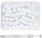 100 PCS Ombre Nail Sponges with Metal Handle - Professional Nail Art Tools for Gradient & Ombre Designs - Easy-to-Use Sponges for DIY & Salon Use
