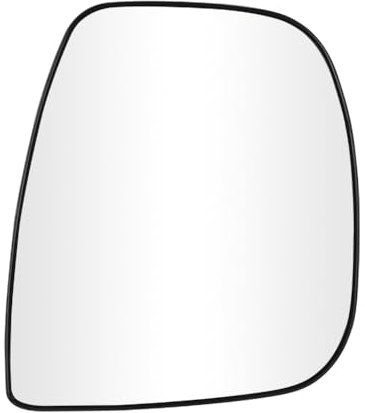 SENZEAL Spiegelglas Beifahrerseite Beheizbar mit Trägerplatte für Citroen Berlingo 2012-2023 Peugeot Partner 2012-2023 1608181380 Außenspiegel Glas Ersatz Rechts