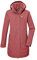 killtec Damen Funktionsparka/Parka mit abzippbarer Kapuze KOS 30 WMN PRK, hell sienna rot, 50, 42918-000