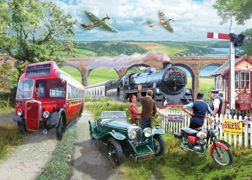 Vintage Transport - 1000 Piece Jigsaw Puzzle