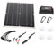 Holibanna Solar Ladegerät Flexibles Solar Batterieladegerät Für Outdoor Und Notfälle Mit Controller Tragbares Solarladefeld Für Effizientes Laden Unterwegs