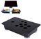 Beufee Schwarzes Acrylpanel und Gehäuse DIY -Set -Kits, Joystick DIY Set Kits Ersatz für Spielmaschine Schrank Controller DIY Kit
