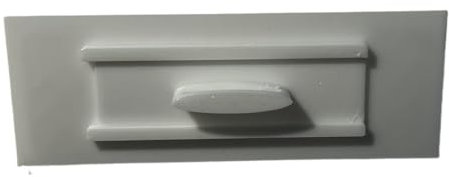 Generisch Futterlukenabdeckung für Fluval Flex 57L Aquarium, Weiß, Schiebemechanismus, Schutz gegen Springen