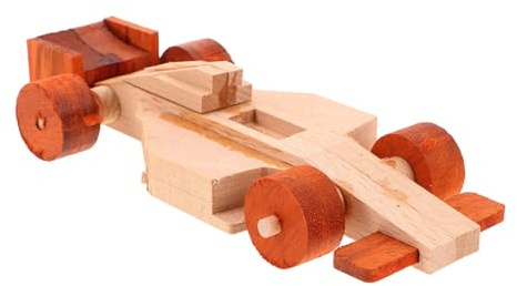 KONTONTY DIY Holzspielzeug Bausatz für Kreatives Basteln mit Malbaren Holzautos für Gruppenaktivitäten und