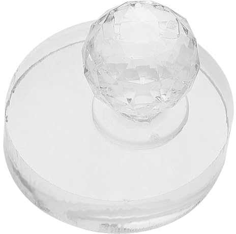 GANAZONO Puderpresswerkzeug Lidschatten Make Up Stempel Lidschatten Presswerkzeug Rouge Applikatorpfanne Gesichts Highlighter Presse Transparentes Acryl