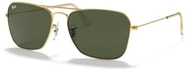Ray-Ban RB3136 - Caravan, gafas de sol, unisex, color verde cristal, 58 15