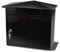 Burg-Wachter MB15BK M Briefkasten, Wandmontage, verzinkter Stahl, Schwarz, 36 x 35 x 20 cm