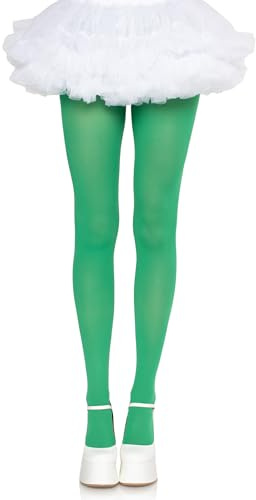 Leg Avenue Kelly Green Nylon Tights