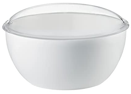 Guzzini Biscottiera Gocce, Trasparente, 23 x h13 cm