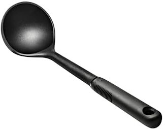 OXO Good Grips Mestolo in Nylon – Resistente al Calore & Sicuro per Pentole Antiaderenti – Ottimo per Zuppe, Stufati e Salse