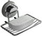 Blue Canyon Gecko Soap Rack, Vacuum Suction Soap Dish for Bathroom, Quick Lock Suction Cup, No Drill and No Screws Required, Removable, Reusable and Repositionable, Stainless Steel