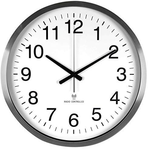 DCF Wanduhr - Durchmesser 50 cm - WC50D