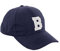Morefaz Unisex Jungen Mädchen Mütze Baseball Cap Marineblau Hut Kinder Kappe Alphabet A-Z TM (B)