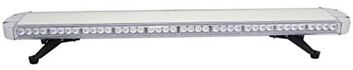 MonsterShop - 88 LED 120cm Barra Lampeggiante Luce Stroboscopica Gialla Veicoli Recupero Emergenza Lavoro con 15 Modalità di Lampeggio