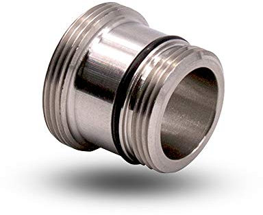 Alb Filter Gewindeadapter Reduktion M22 AG auf M18,5 AG Feingewinde (TJ) | Edelstahl | Made in Germany